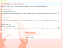 Tablet Screenshot of pinkmonkeywater.blogspot.com