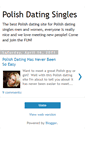 Mobile Screenshot of polanddate.blogspot.com