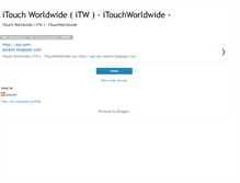 Tablet Screenshot of itouchworldwide.blogspot.com