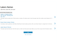Tablet Screenshot of lakers-nation.blogspot.com