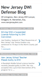 Mobile Screenshot of newjerseydwilawyer.blogspot.com