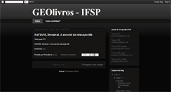 Desktop Screenshot of livrosgeoifsp.blogspot.com