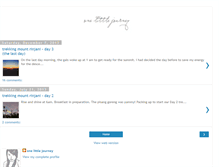 Tablet Screenshot of onelittlejourney.blogspot.com