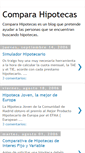 Mobile Screenshot of comparahipotecas.blogspot.com