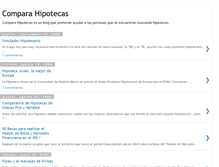 Tablet Screenshot of comparahipotecas.blogspot.com