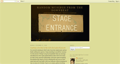 Desktop Screenshot of downbeatmuse.blogspot.com