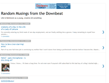 Tablet Screenshot of downbeatmuse.blogspot.com
