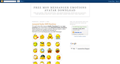 Desktop Screenshot of msnemotions.blogspot.com