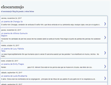 Tablet Screenshot of elescaramujo.blogspot.com