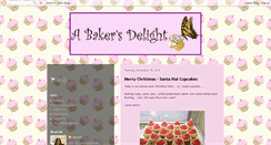 Desktop Screenshot of abakersdelight.blogspot.com