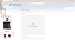 Desktop Screenshot of cbse-biology.blogspot.com