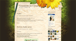 Desktop Screenshot of casamentonocampo.blogspot.com