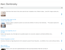 Tablet Screenshot of marcdombrosky.blogspot.com