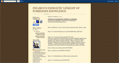 Desktop Screenshot of forbiddenology101.blogspot.com