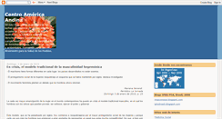 Desktop Screenshot of centroamerica-andina.blogspot.com