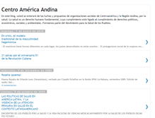 Tablet Screenshot of centroamerica-andina.blogspot.com