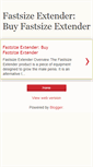 Mobile Screenshot of fastsize-extender.blogspot.com
