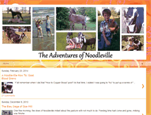 Tablet Screenshot of noodlevilleadventures.blogspot.com