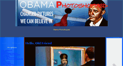 Desktop Screenshot of obamaphotoshopped.blogspot.com