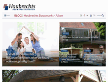 Tablet Screenshot of houbrechtsplastiebouw.blogspot.com