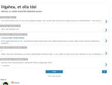 Tablet Screenshot of liigaheaetollat6si.blogspot.com