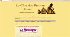 Desktop Screenshot of leclandesfemmes.blogspot.com