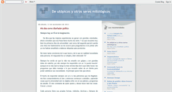 Desktop Screenshot of deutopicosyotrosseresmitologicos.blogspot.com