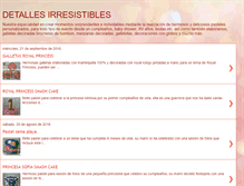 Tablet Screenshot of detallesirresistibles.blogspot.com