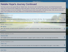 Tablet Screenshot of nataliehopesjourneycontinued.blogspot.com