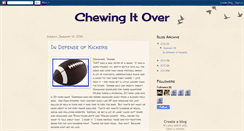 Desktop Screenshot of chewingitover-lisa.blogspot.com