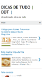 Mobile Screenshot of dicasdetuudo.blogspot.com