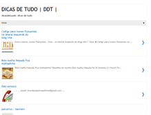 Tablet Screenshot of dicasdetuudo.blogspot.com
