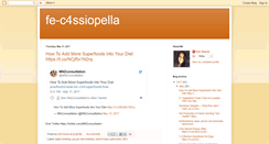 Desktop Screenshot of fe-c4ssiopella.blogspot.com