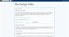 Desktop Screenshot of georgetalks.blogspot.com