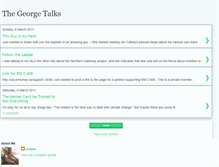 Tablet Screenshot of georgetalks.blogspot.com