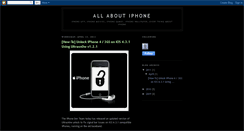 Desktop Screenshot of i4iphone.blogspot.com