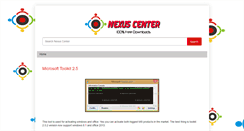 Desktop Screenshot of nexuscenter.blogspot.com