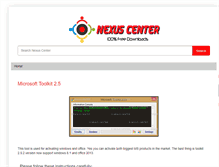Tablet Screenshot of nexuscenter.blogspot.com