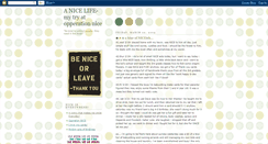 Desktop Screenshot of nicelife2.blogspot.com