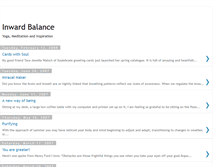 Tablet Screenshot of inwardbalance.blogspot.com