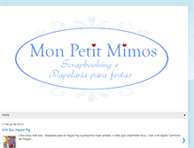 Tablet Screenshot of monpetitmimos.blogspot.com