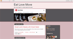 Desktop Screenshot of eatlovemove.blogspot.com