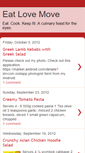 Mobile Screenshot of eatlovemove.blogspot.com
