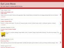 Tablet Screenshot of eatlovemove.blogspot.com