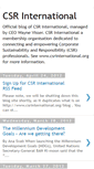 Mobile Screenshot of csrinternational.blogspot.com