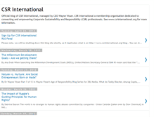 Tablet Screenshot of csrinternational.blogspot.com