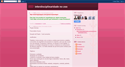 Desktop Screenshot of interdisciplinaridadenozoo.blogspot.com