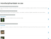 Tablet Screenshot of interdisciplinaridadenozoo.blogspot.com
