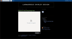 Desktop Screenshot of larmarrousshirleydesign.blogspot.com