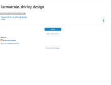 Tablet Screenshot of larmarrousshirleydesign.blogspot.com
